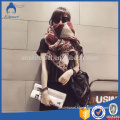 The fashion best sell long jacquard woven acrylic scarves and shawls made in China